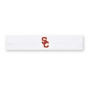 USC Trojans Women's Hype and Vice White SC Interlock Elastic Headband